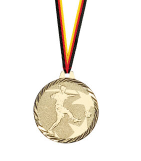 Frauen Fussball Medaille Antlia